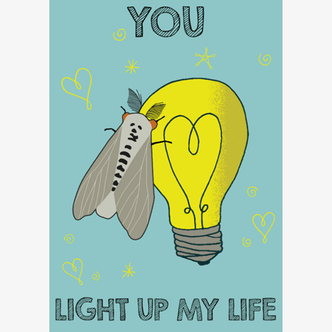 You light up my life, thinking of you, valentin - Folksy